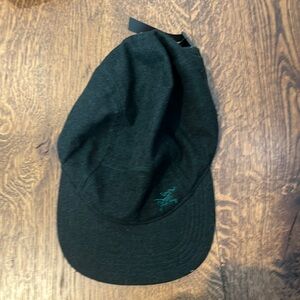 Arcteryx dark green felt hat